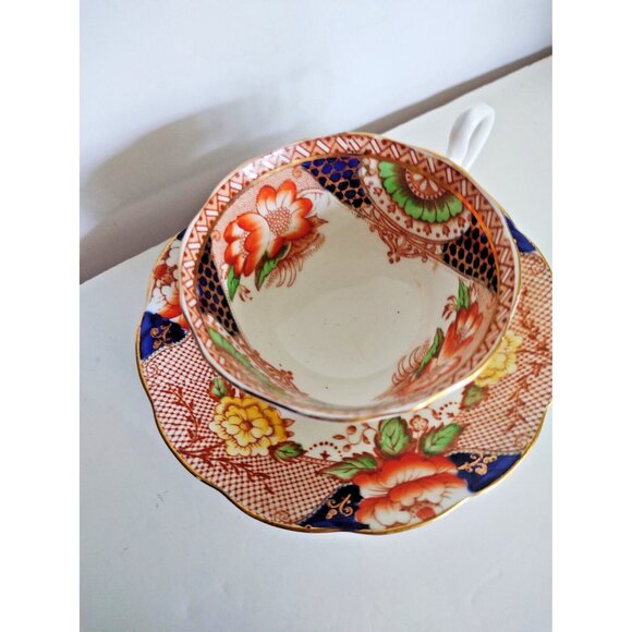 Bell (Shore and Coggins) Bone China Imari Style Tea Cup & Saucer (2912) - Picture 7 of 13